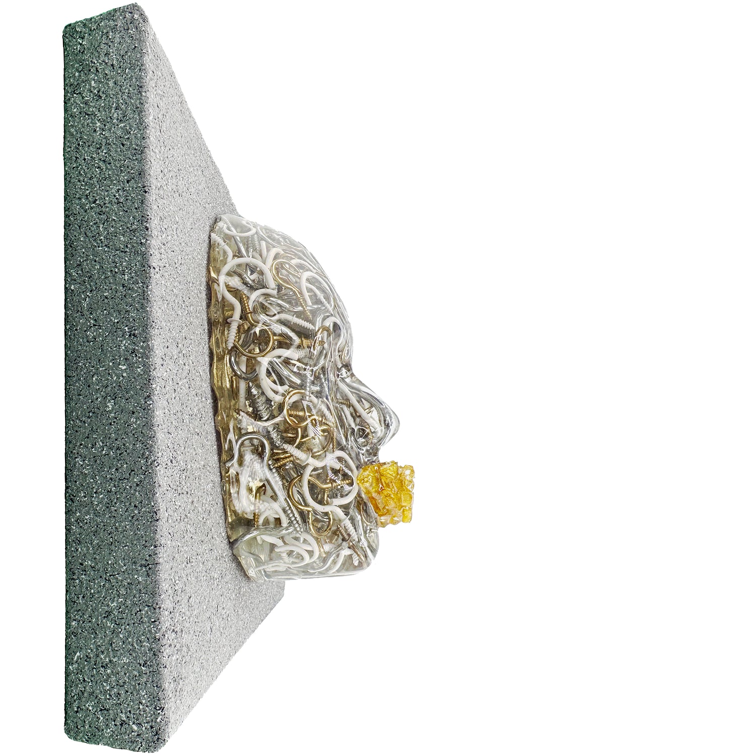 Hooked | Contemporary Epoxy Resin Sculpture - Couture Underground, LLC