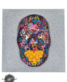 Butterfly Sculpture Art, Transmutation, Colorful Face Sculpture Wall Art, 3D Face Sculpture On Canvas, Epoxy Sculpture Aesthetic Room Decor - Couture Underground