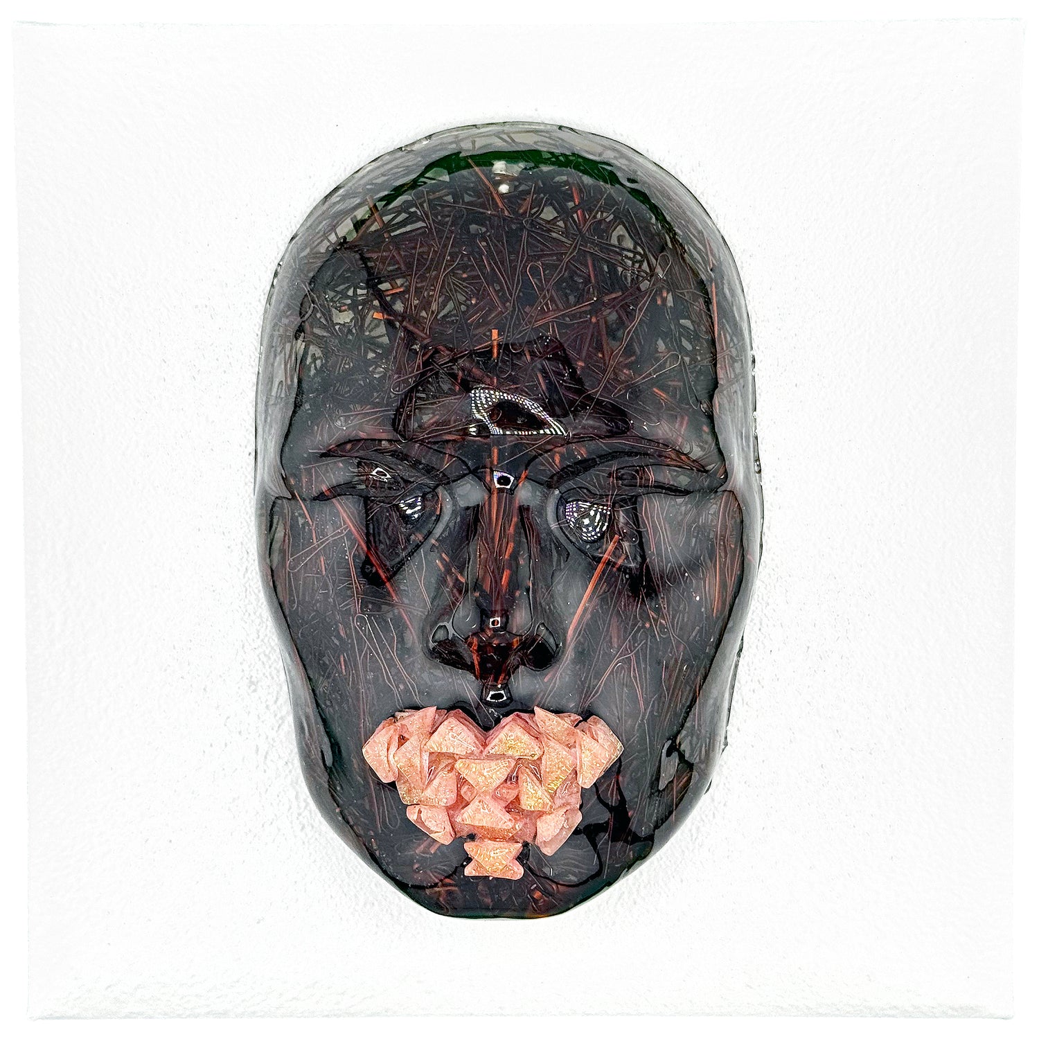 Laid to the Side | Contemporary Epoxy Resin Sculpture - Couture Underground, LLC