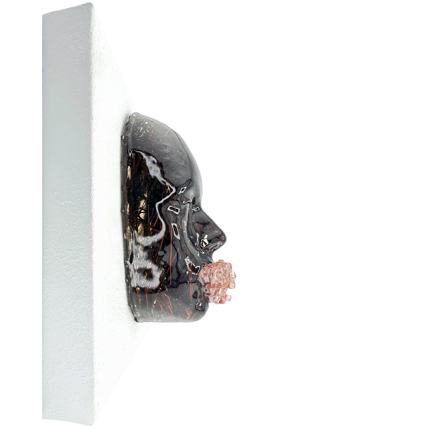 Laid to the Side | Contemporary Epoxy Resin Sculpture - Couture Underground, LLC
