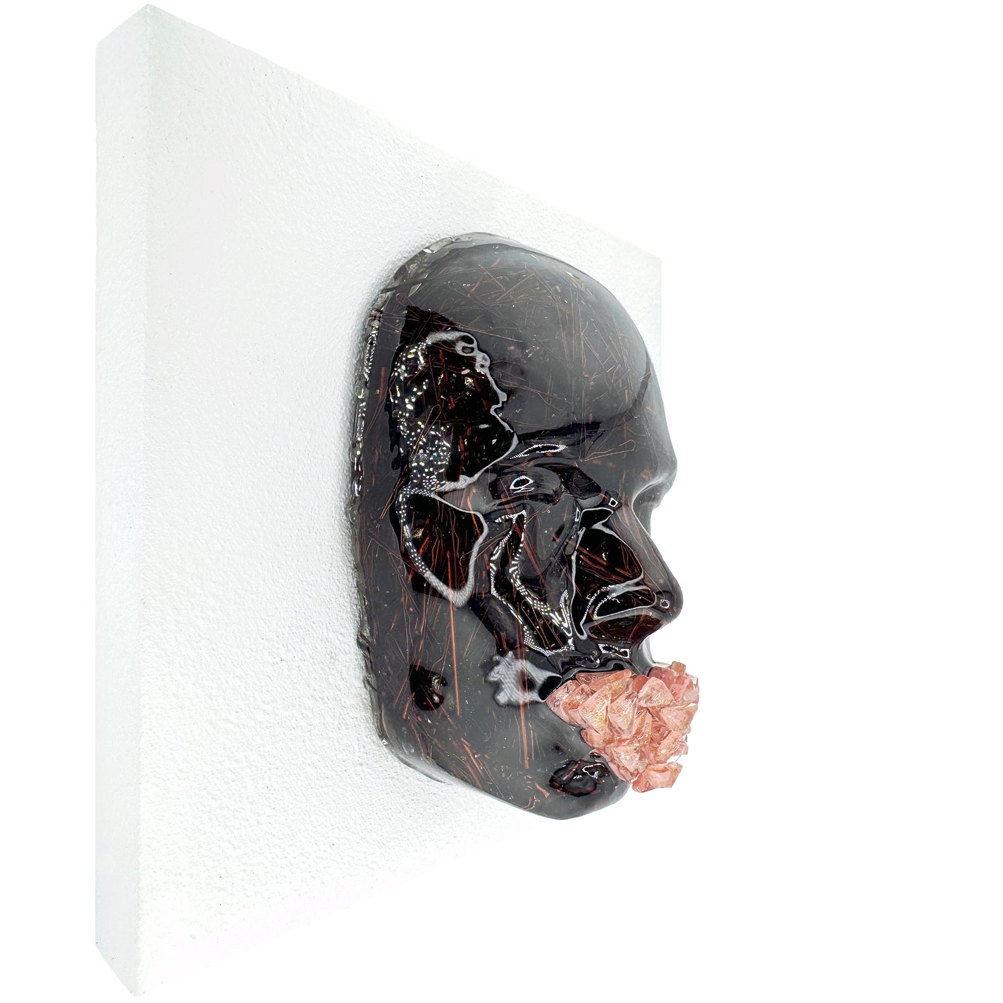 Laid to the Side | Contemporary Epoxy Resin Sculpture - Couture Underground, LLC
