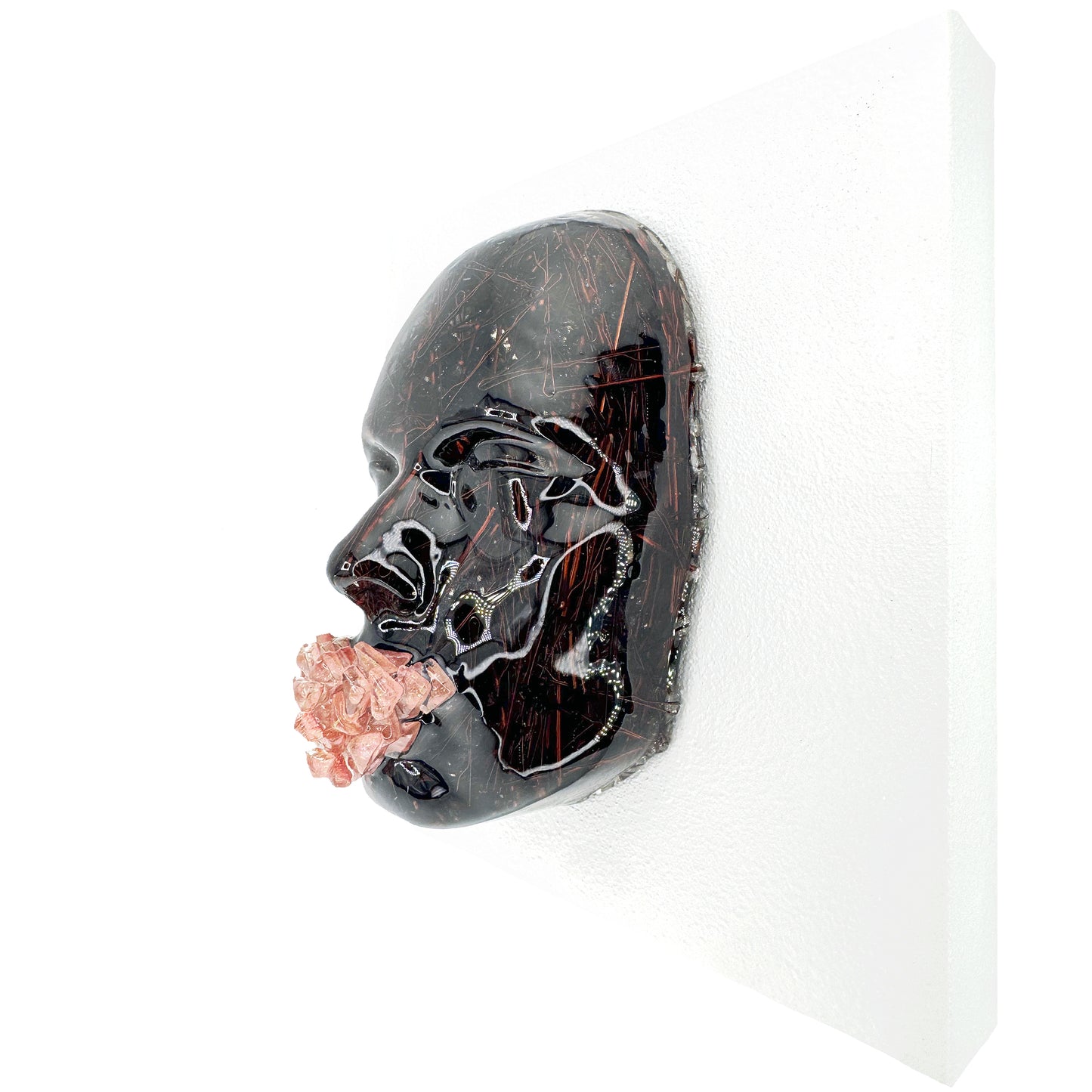 Laid to the Side | Contemporary Epoxy Resin Sculpture - Couture Underground, LLC