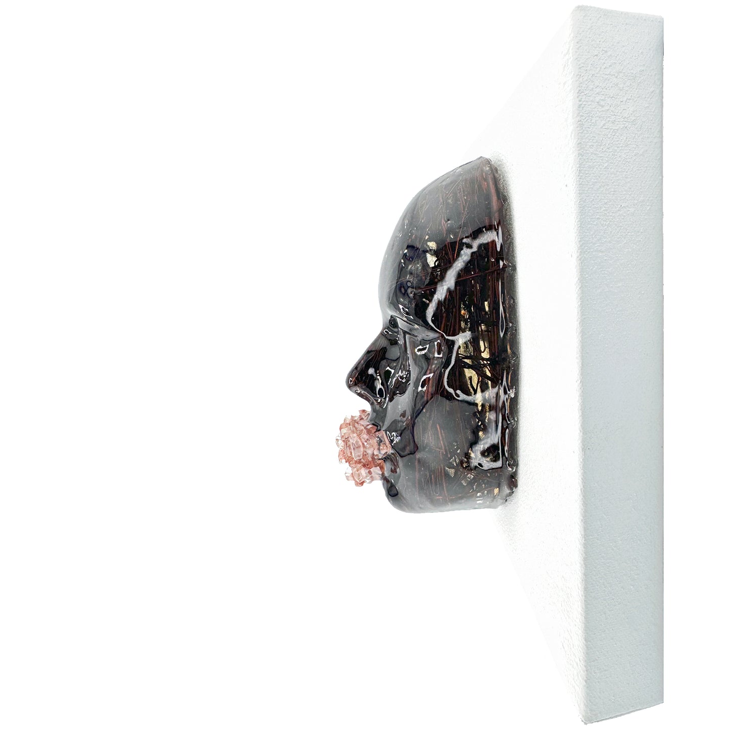 Laid to the Side | Contemporary Epoxy Resin Sculpture - Couture Underground, LLC