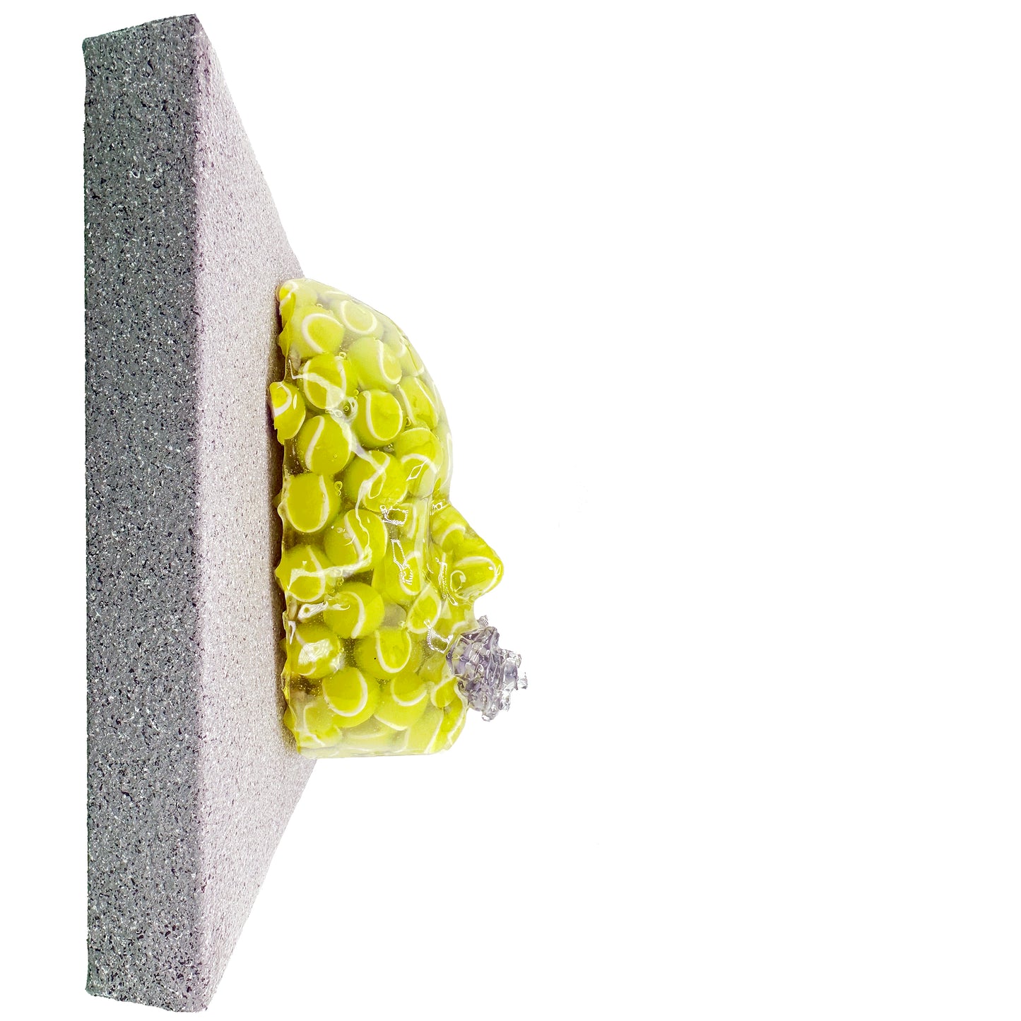 Life. Set. Match. | Epoxy Resin Face Sculpture | Resilience & Rhythm