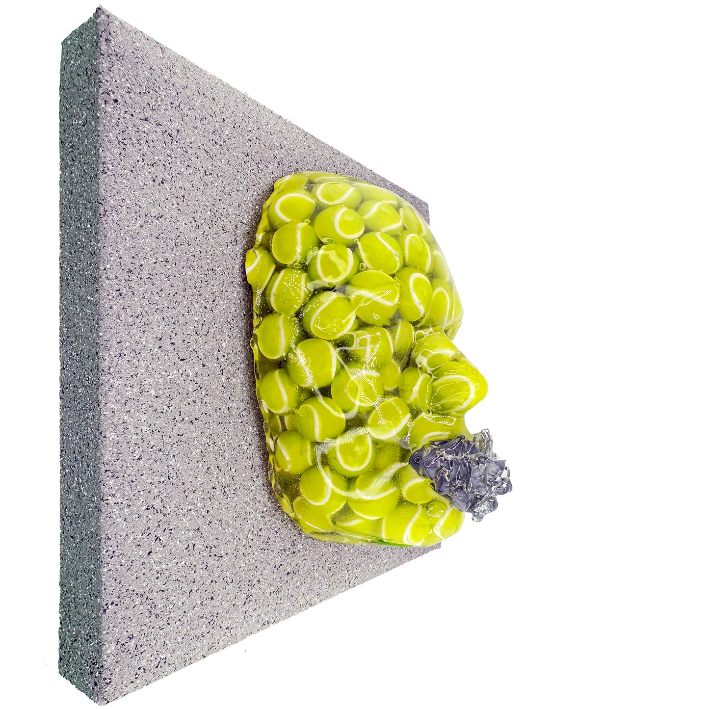 Life. Set. Match. | Epoxy Resin Face Sculpture | Resilience & Rhythm