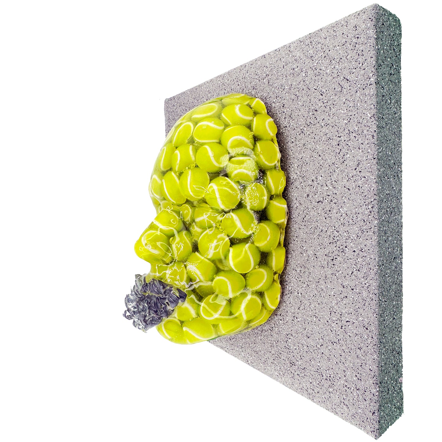 Life. Set. Match. | Epoxy Resin Face Sculpture | Resilience & Rhythm