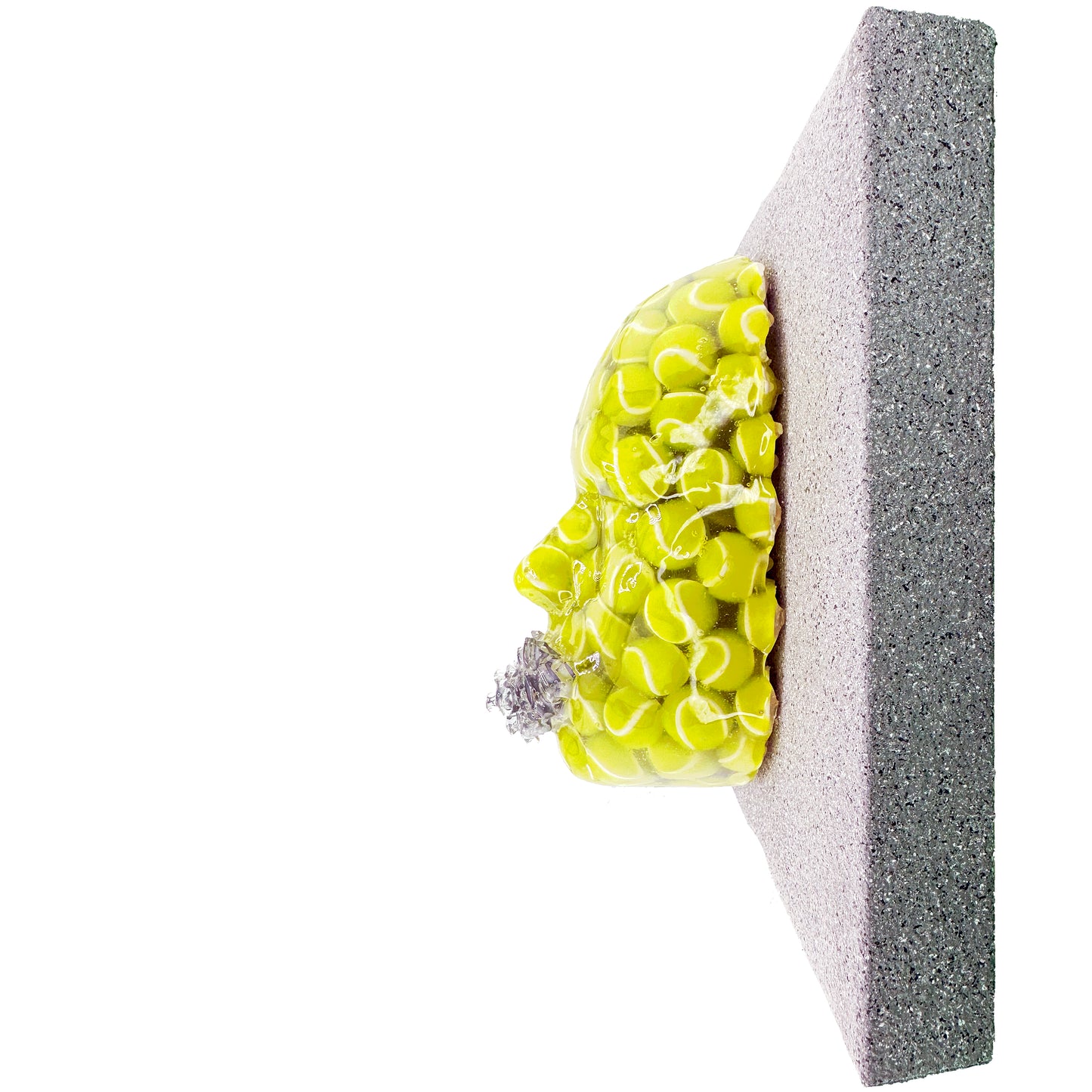 Life. Set. Match. | Epoxy Resin Face Sculpture | Resilience & Rhythm