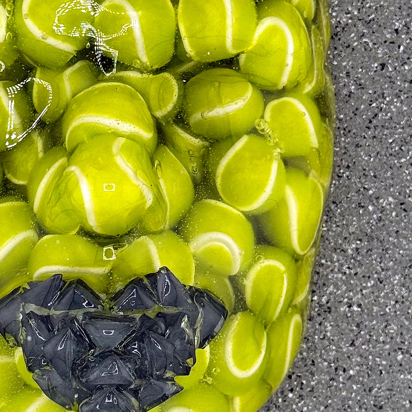 Life. Set. Match. | Epoxy Resin Face Sculpture | Resilience & Rhythm