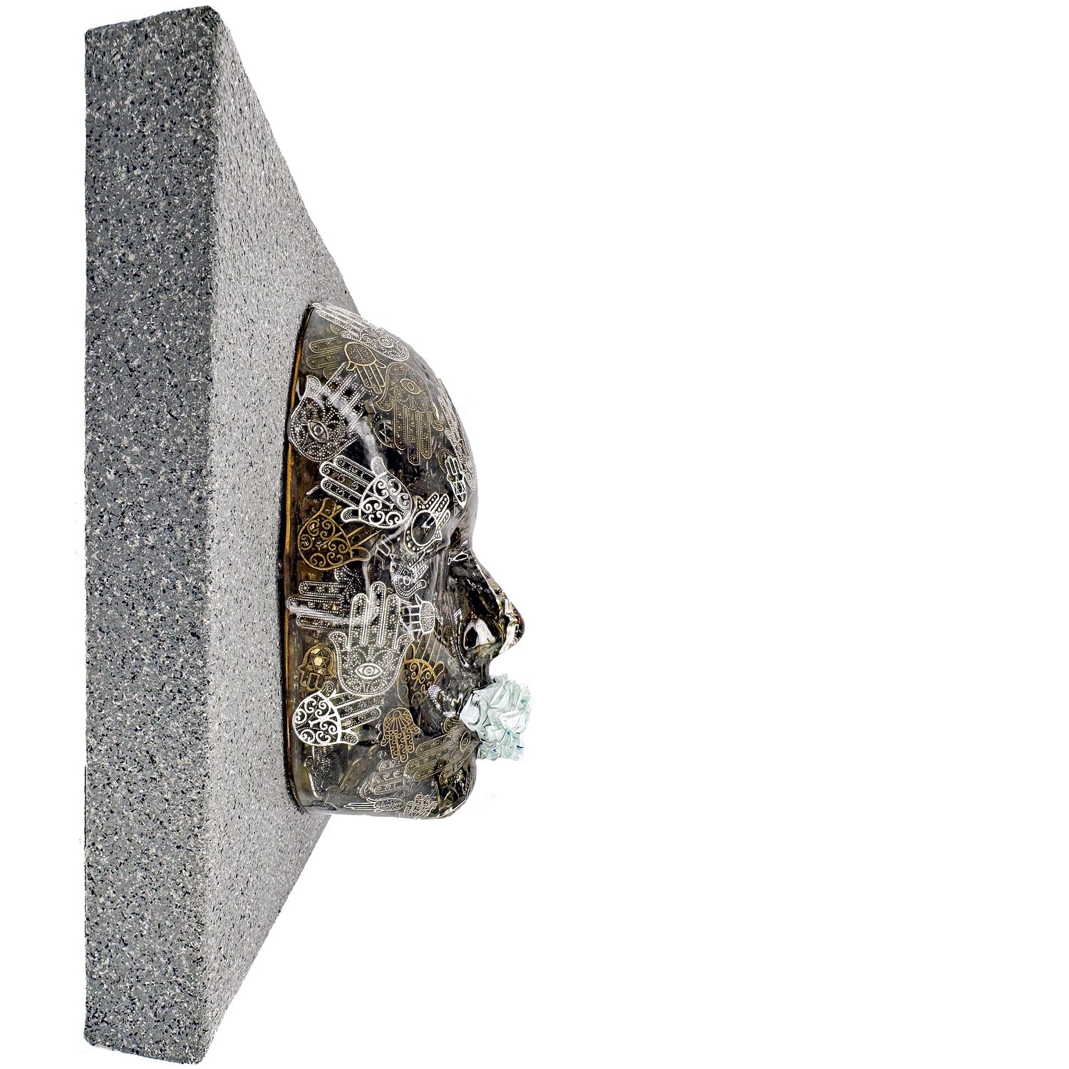 Manifest Peace | Contemporary Epoxy Resin Sculpture - Couture Underground, LLC