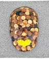 My 250 Cents | Contemporary Epoxy Resin Sculpture - Couture Underground, LLC