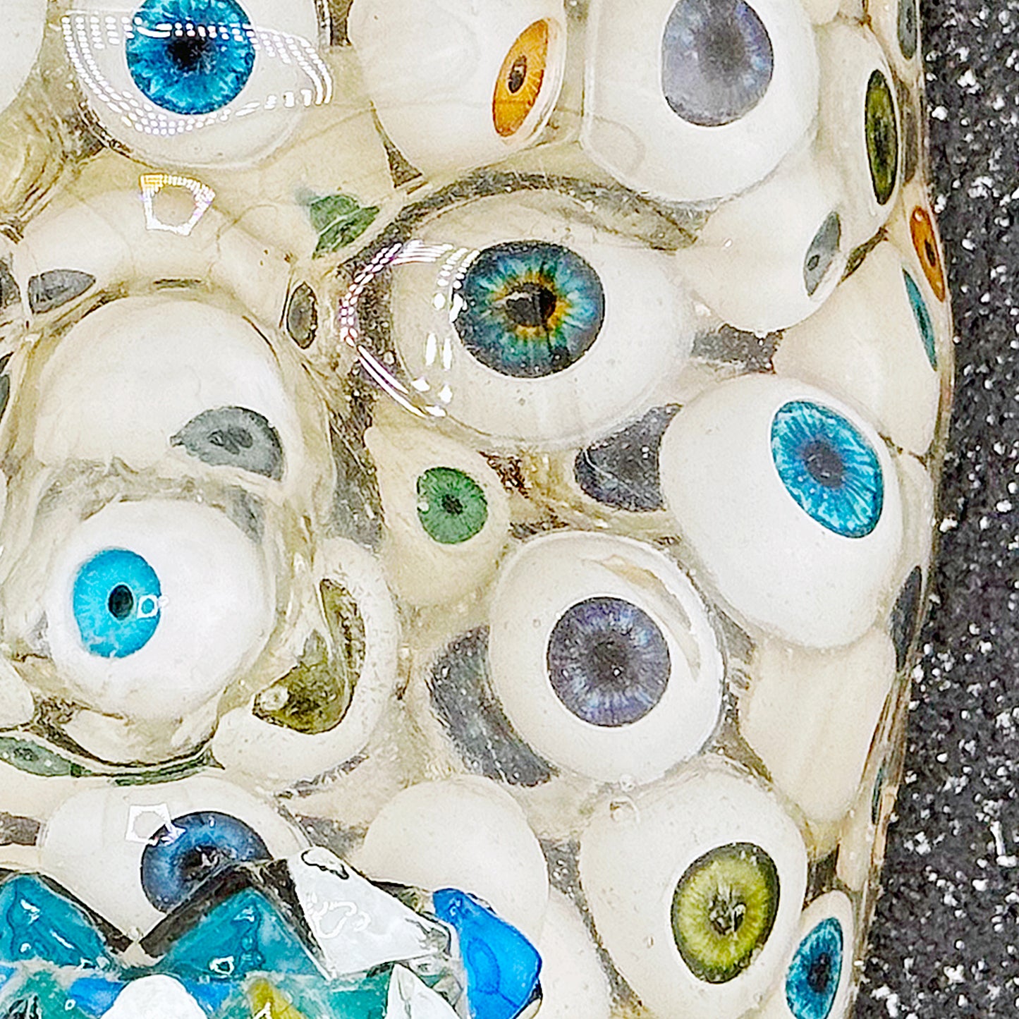 Omniscient | Contemporary Epoxy Resin Sculpture - Couture Underground, LLC