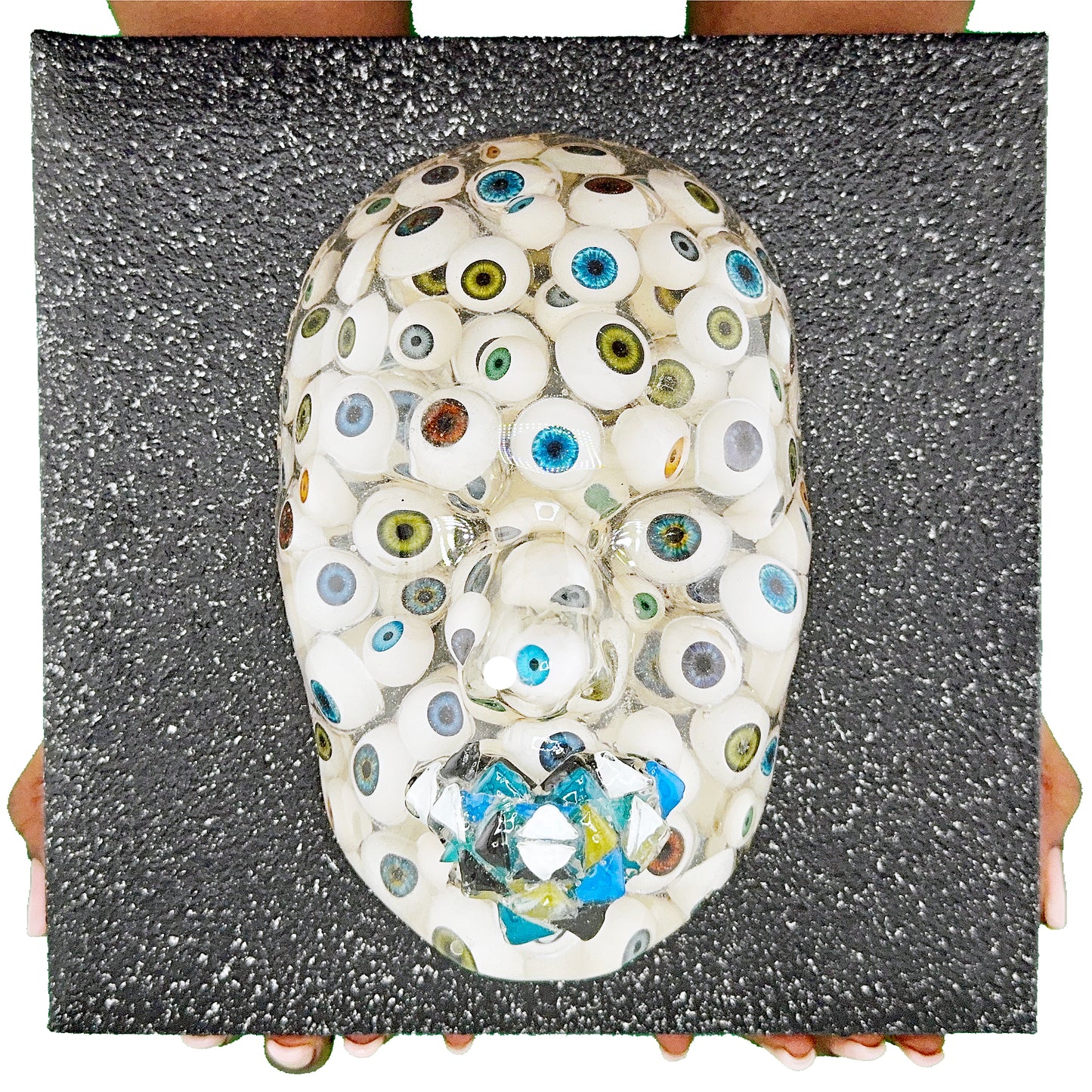 Omniscient | Contemporary Epoxy Resin Sculpture - Couture Underground, LLC