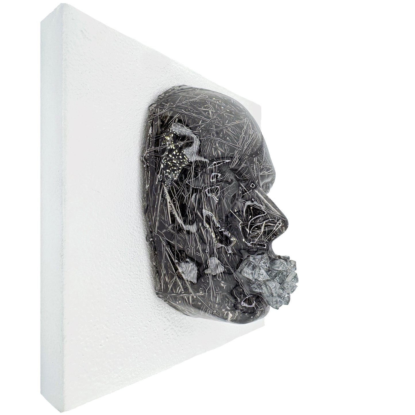 Pin Curl | Contemporary Epoxy Resin Sculpture - Couture Underground, LLC