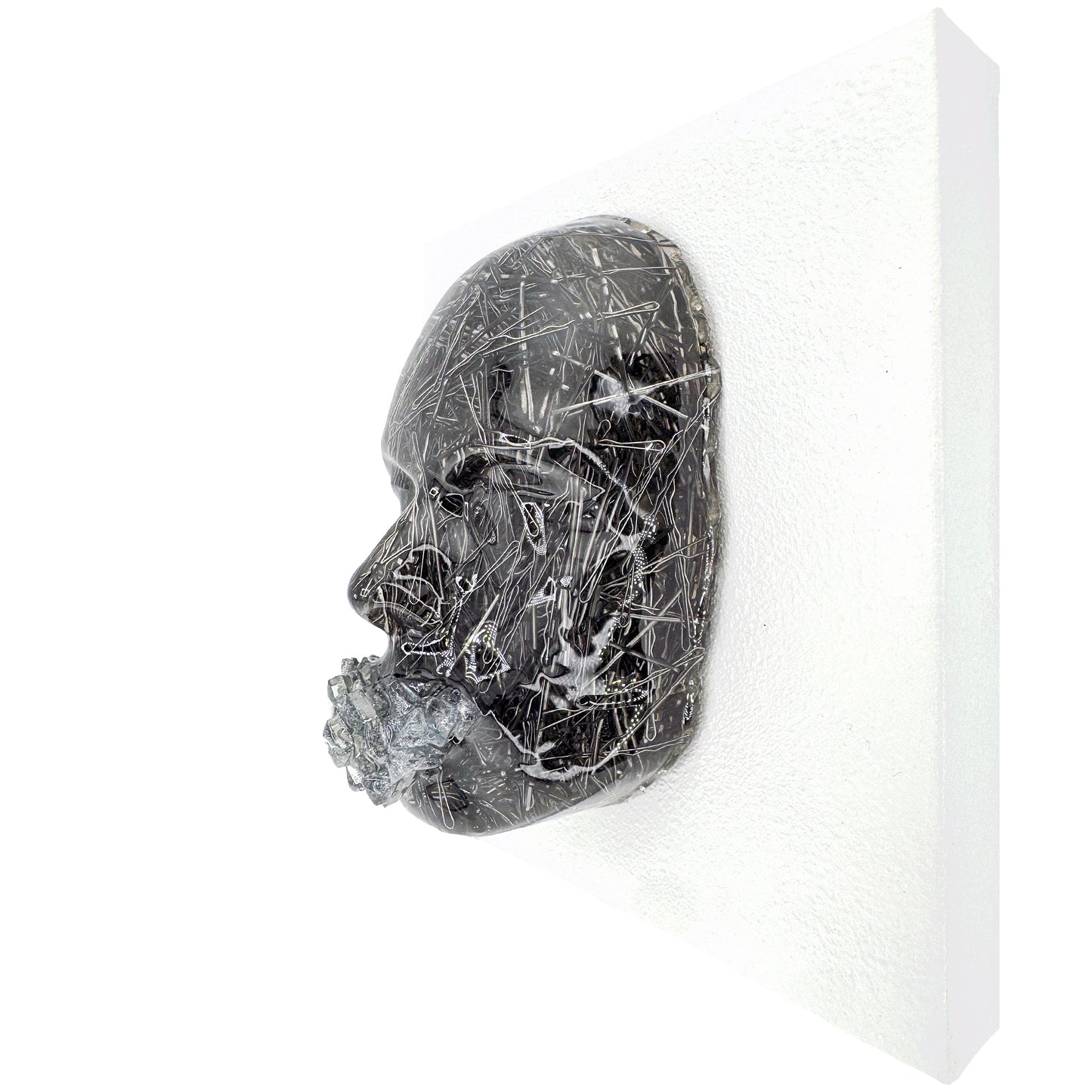 Pin Curl | Contemporary Epoxy Resin Sculpture - Couture Underground, LLC