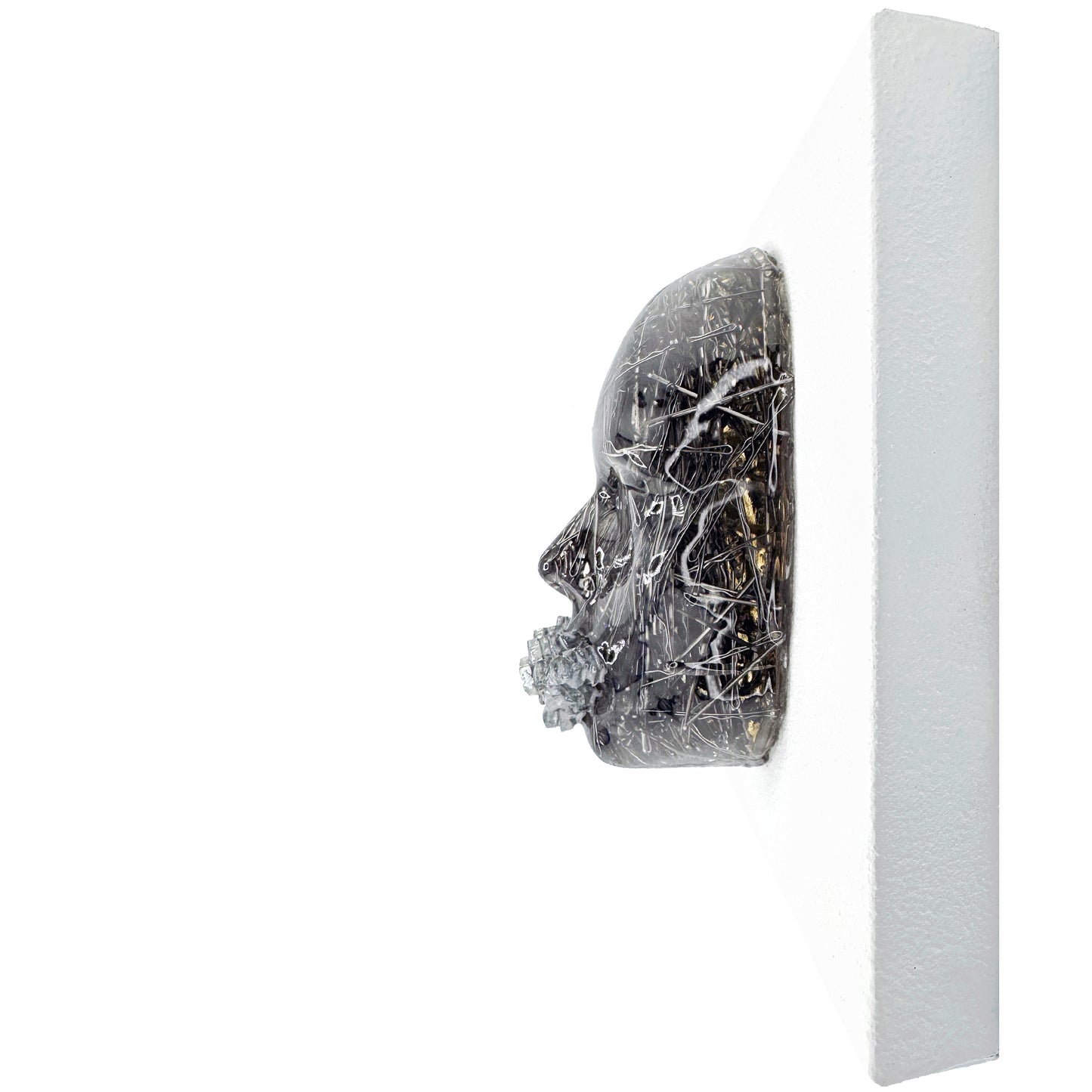 Pin Curl | Contemporary Epoxy Resin Sculpture - Couture Underground, LLC