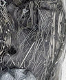 Pin Curl | Contemporary Epoxy Resin Sculpture - Couture Underground, LLC