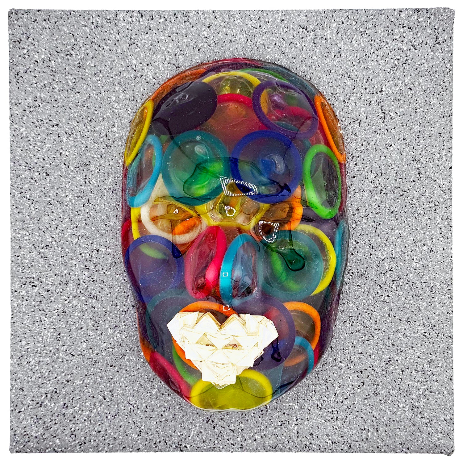 Plan A | Contemporary Epoxy Resin Sculpture - Couture Underground, LLC