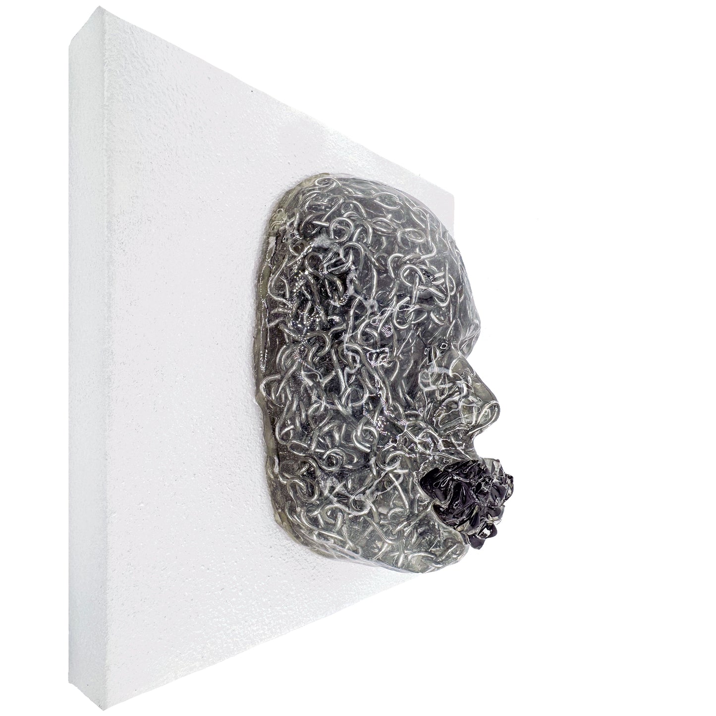 Restrained | Contemporary Epoxy Resin Sculpture - Couture Underground, LLC