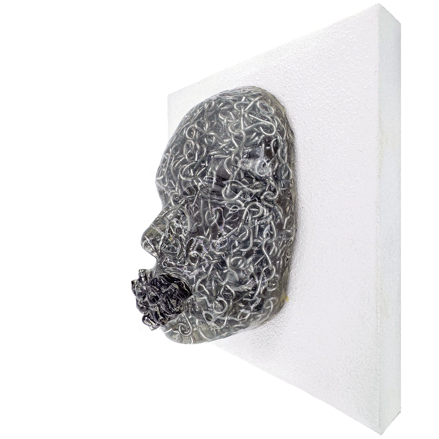 Restrained | Contemporary Epoxy Resin Sculpture - Couture Underground, LLC