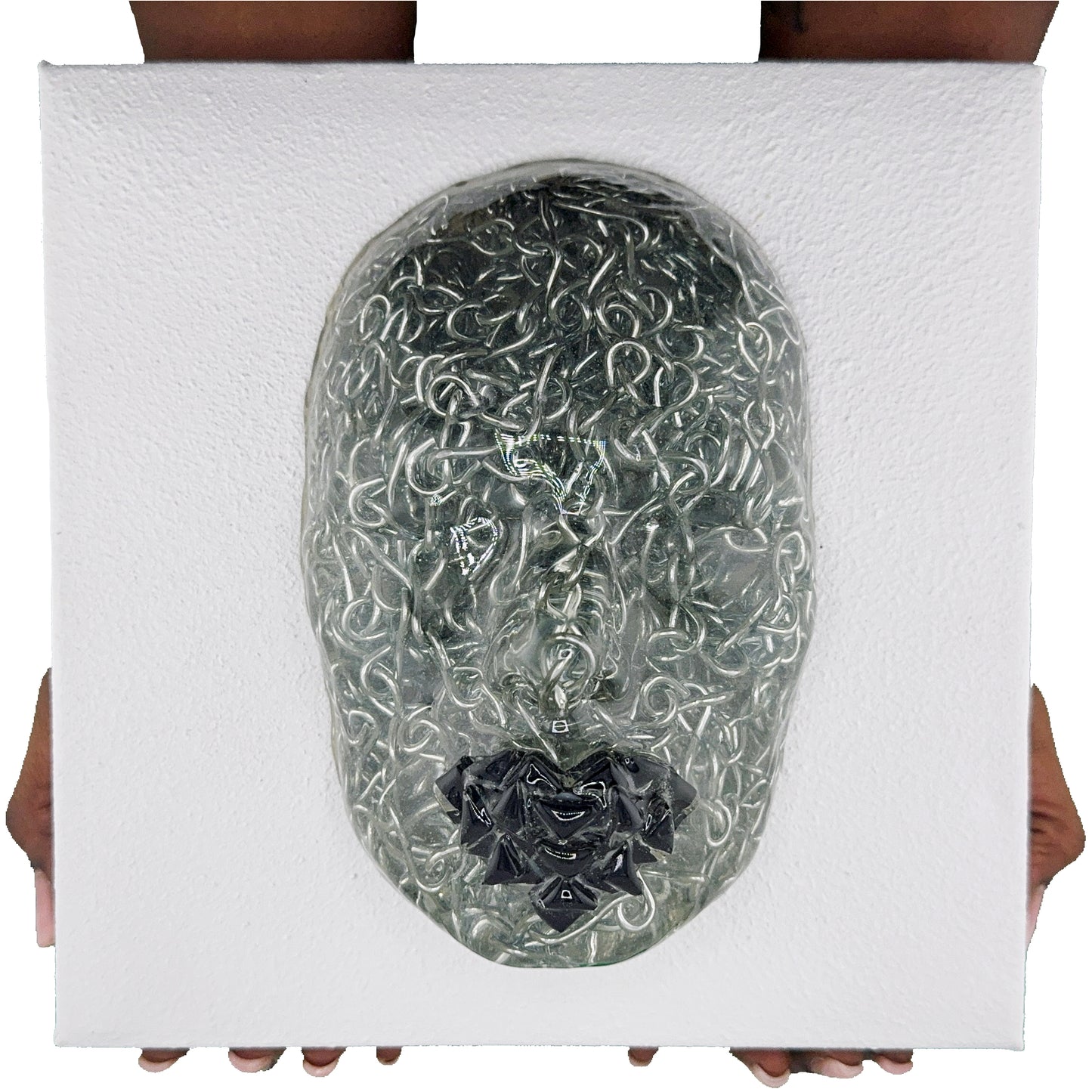 Restrained | Contemporary Epoxy Resin Sculpture - Couture Underground, LLC