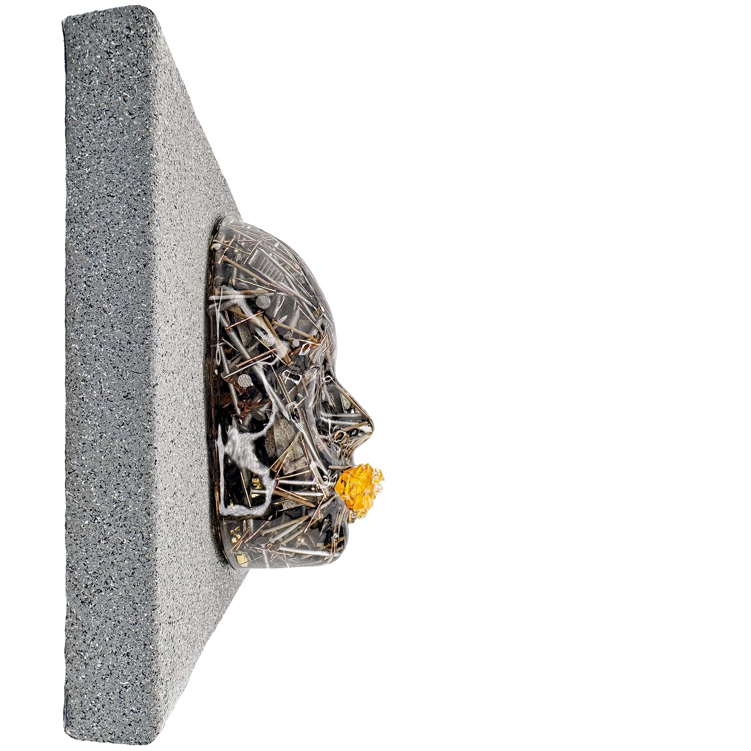 Rusty | Contemporary Epoxy Resin Sculpture - Couture Underground, LLC