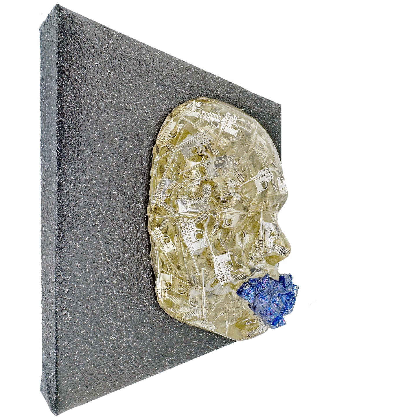 Semi-Automatic | Contemporary Epoxy Resin Sculpture - Couture Underground, LLC