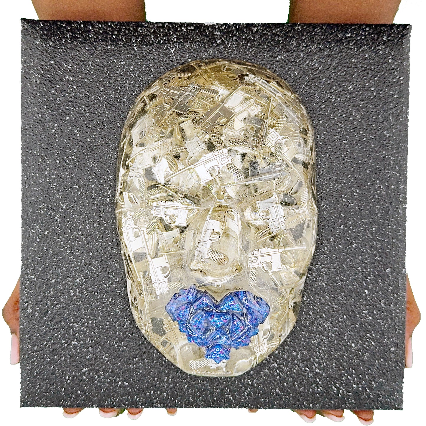 Semi-Automatic | Contemporary Epoxy Resin Sculpture - Couture Underground, LLC