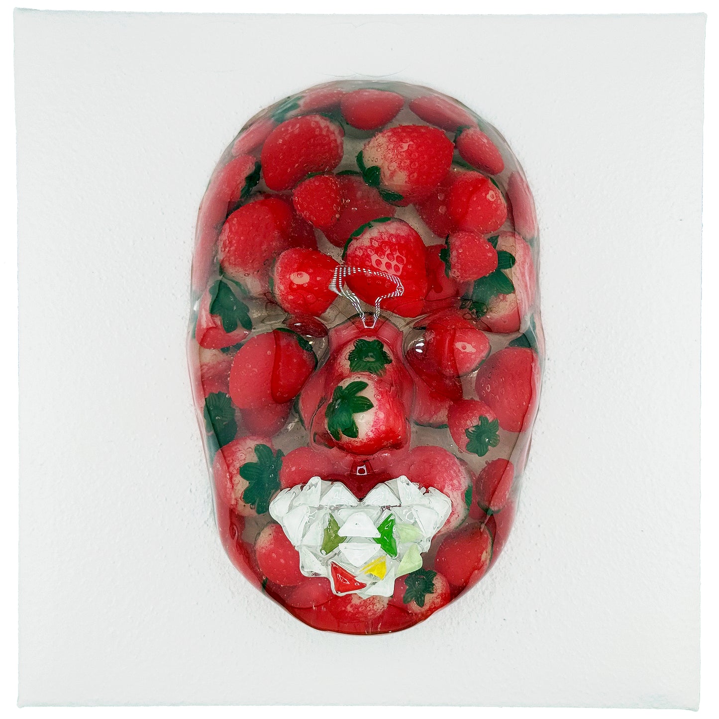 Shortcake | Epoxy Resin Face Sculpture Print | Pleasure & Worth