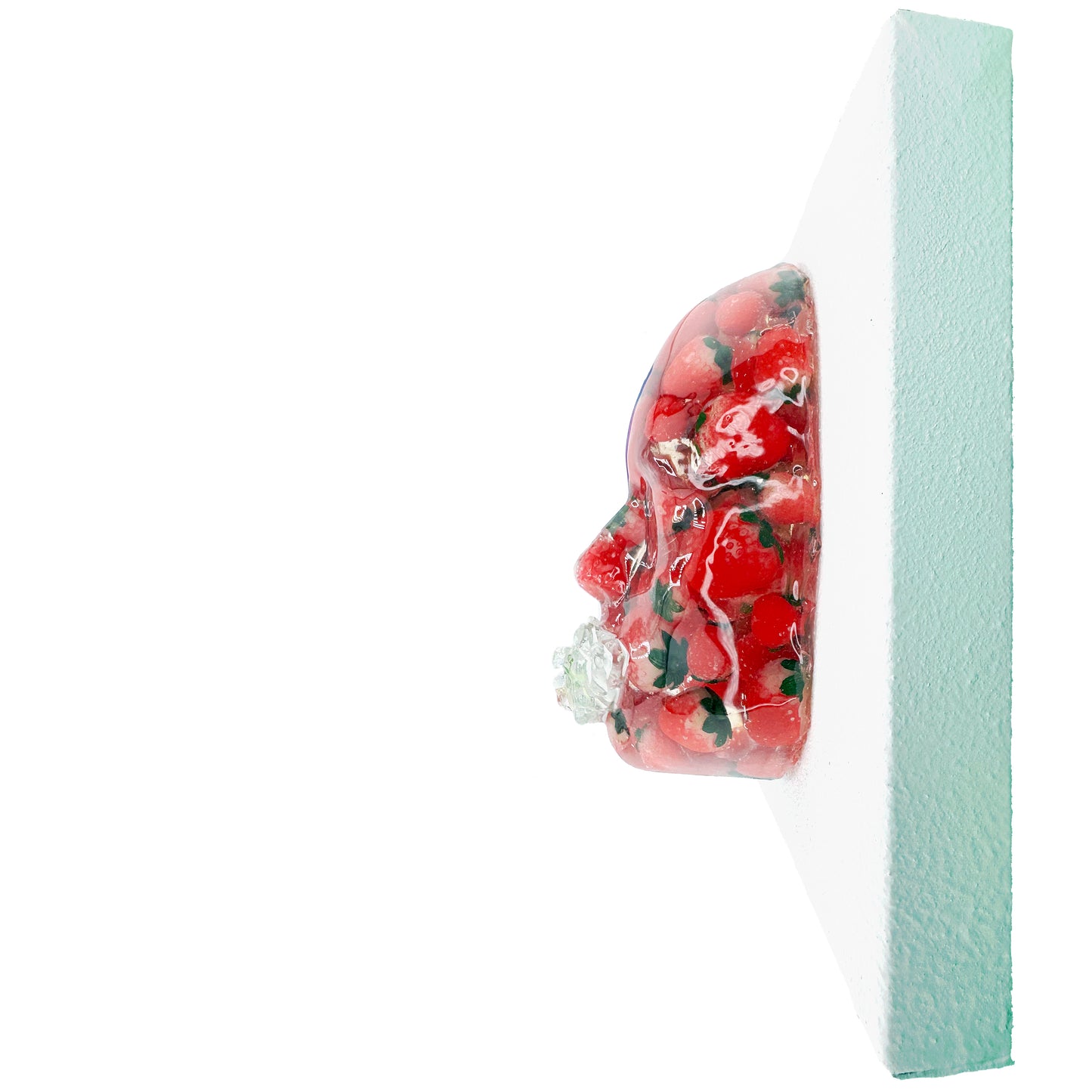 Shortcake | Epoxy Resin Face Sculpture | Pleasure & Worth