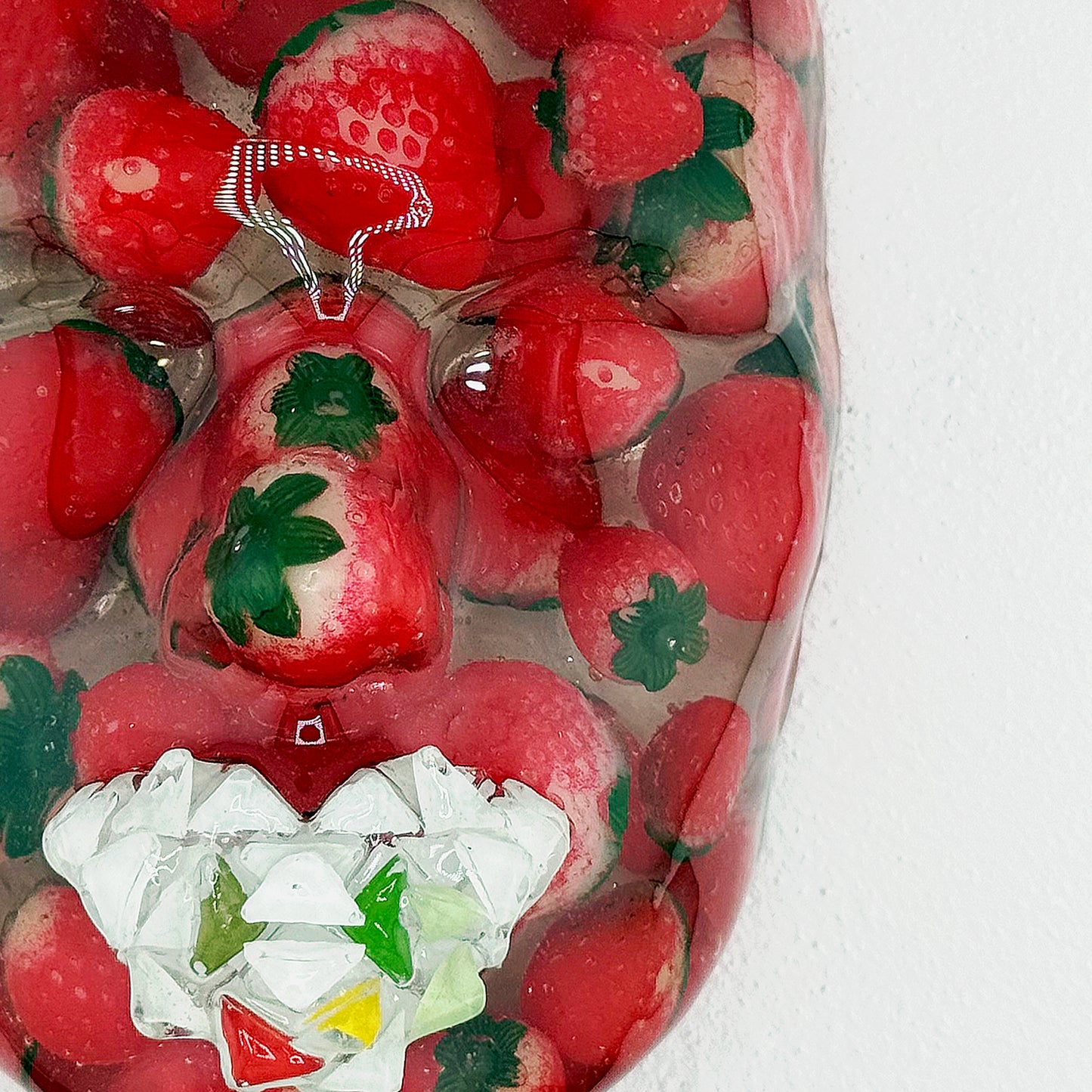 Shortcake | Epoxy Resin Face Sculpture | Pleasure & Worth