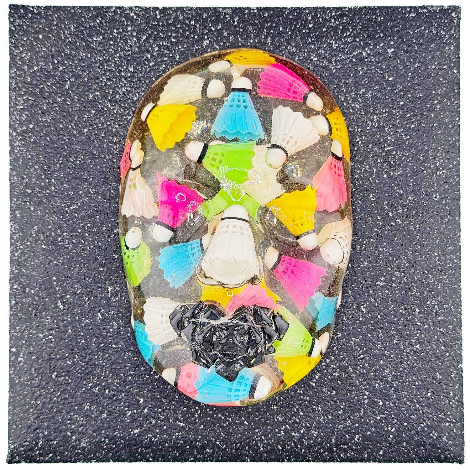 Shuttled | Contemporary Epoxy Resin Sculpture - Couture Underground, LLC