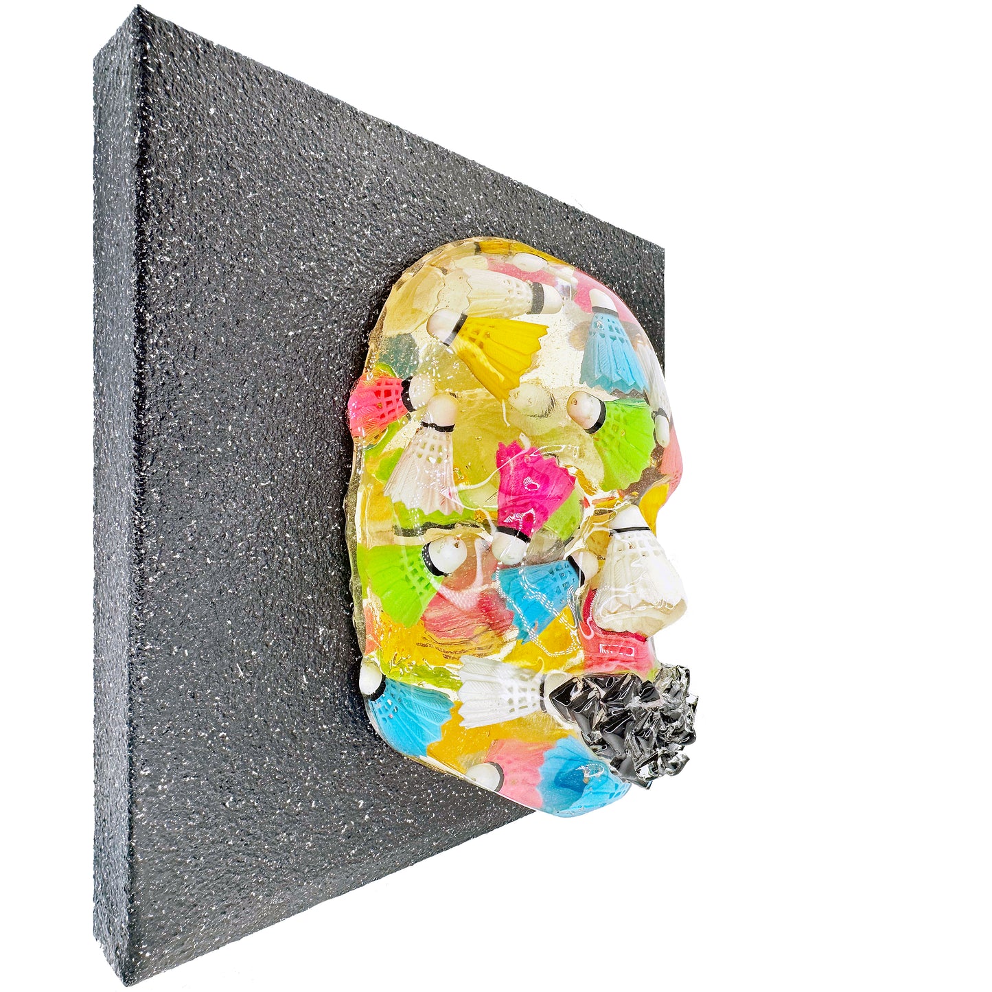 Shuttled | Contemporary Epoxy Resin Sculpture - Couture Underground, LLC
