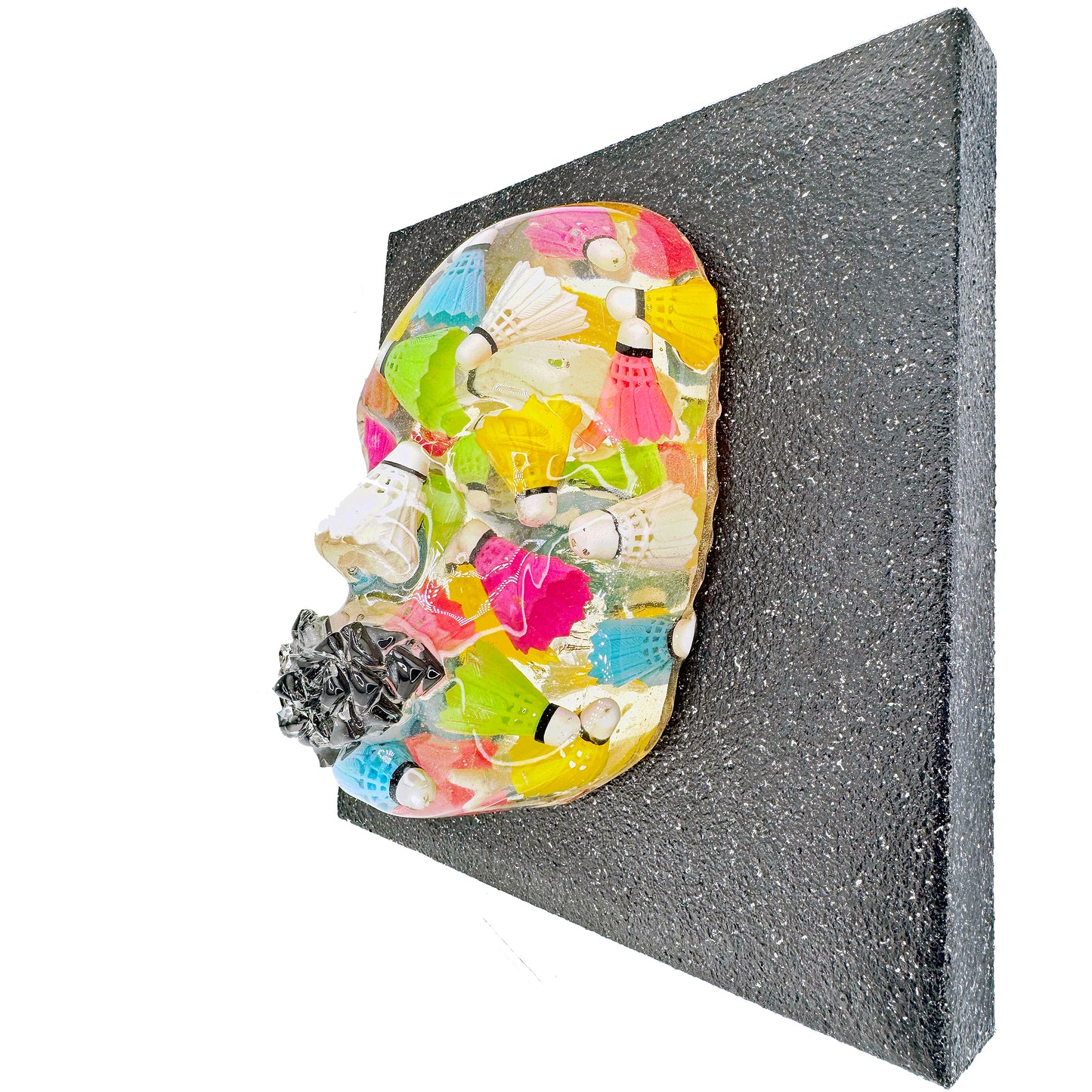 Shuttled | Contemporary Epoxy Resin Sculpture - Couture Underground, LLC