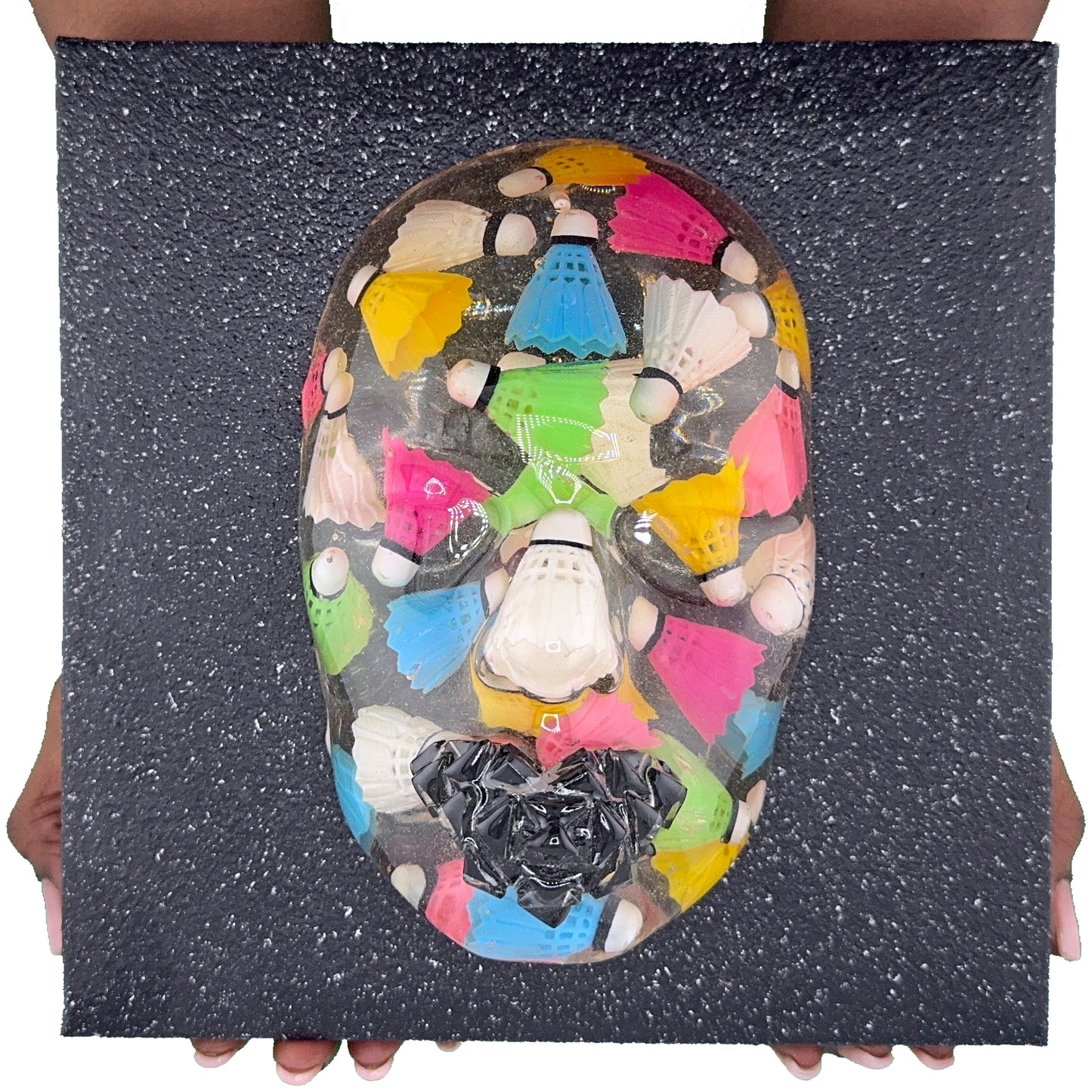 Shuttled | Contemporary Epoxy Resin Sculpture - Couture Underground, LLC