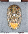 Taurus Energy | Epoxy Resin Face Sculpture | Grounding & Abundance