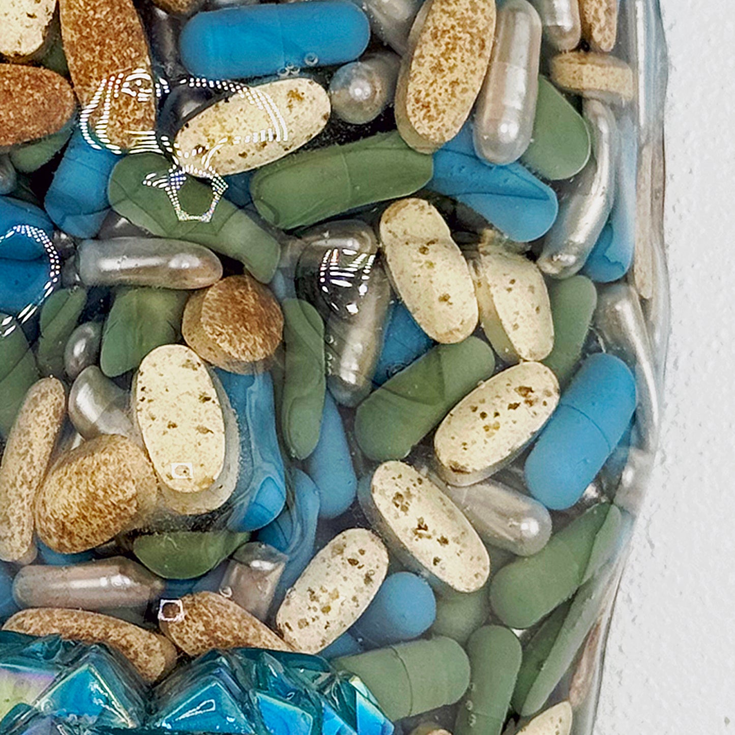 The Apothecary | Contemporary Epoxy Resin Sculpture - Couture Underground, LLC