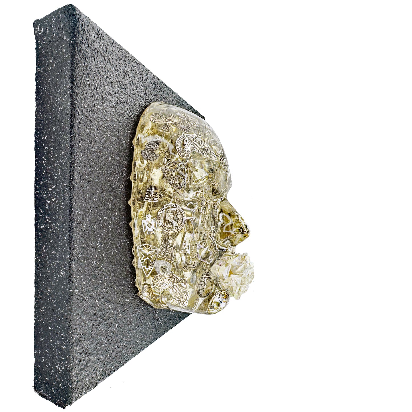 The Beautiful One Has Come | Contemporary Epoxy Resin Sculpture - Couture Underground, LLC