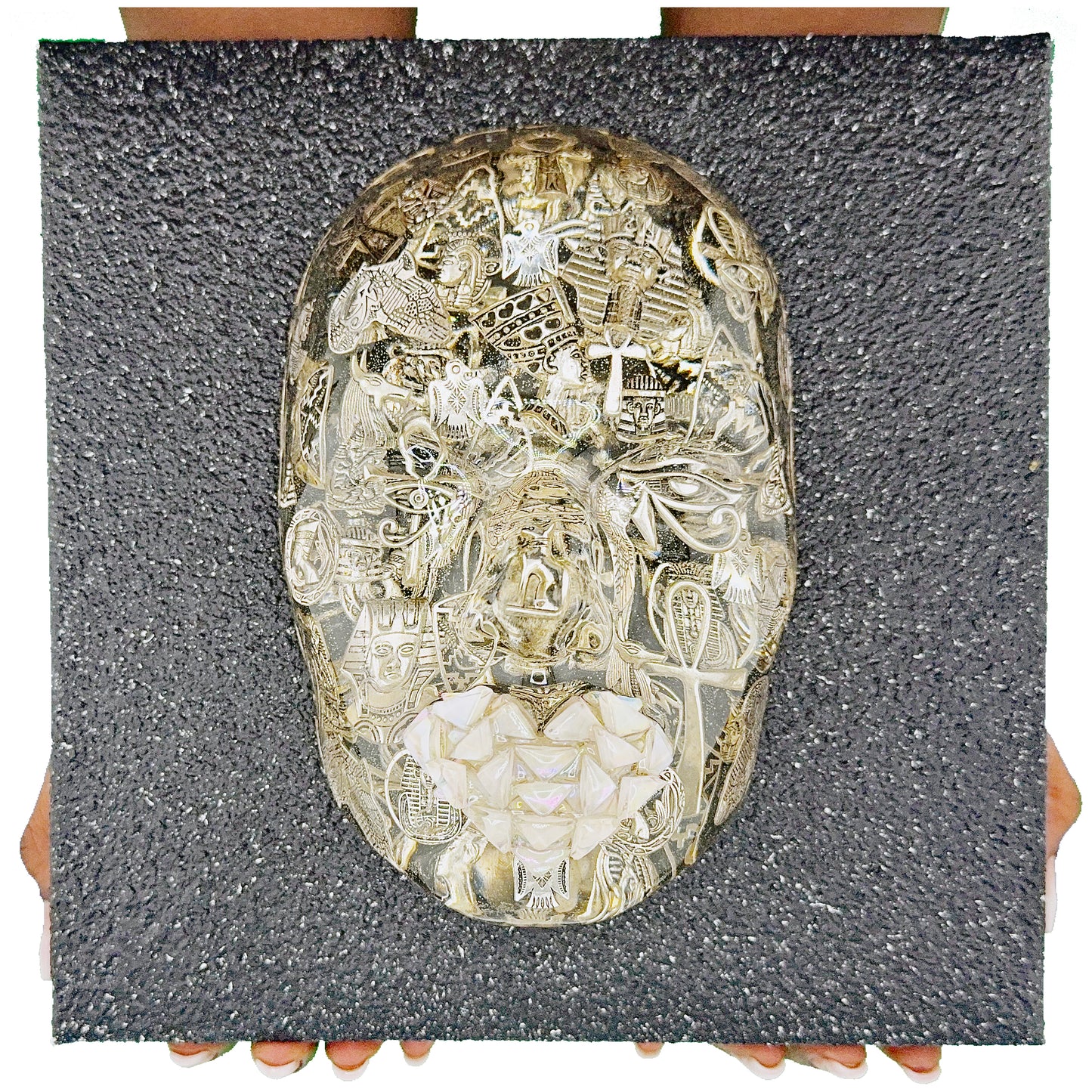 The Beautiful One Has Come | Contemporary Epoxy Resin Sculpture - Couture Underground, LLC