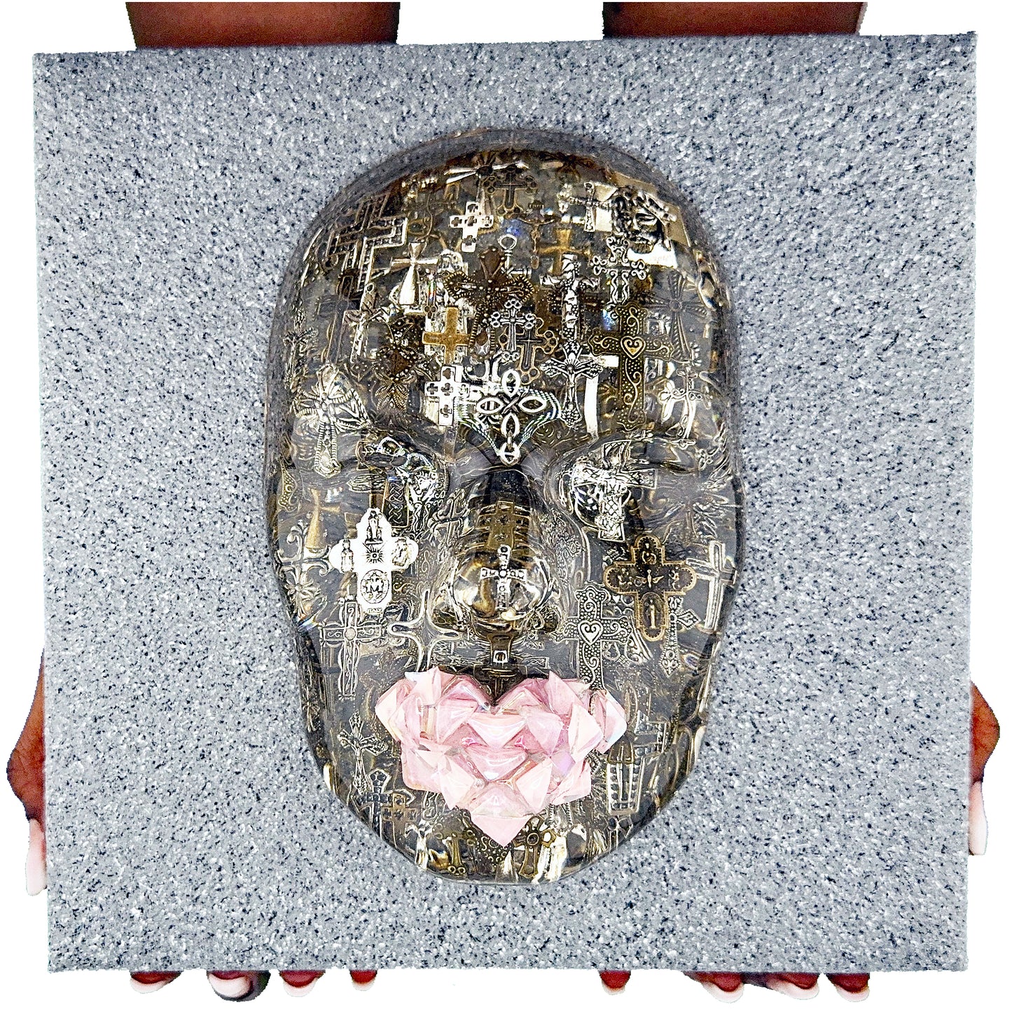 The Believer | Contemporary Epoxy Resin Sculpture - Couture Underground, LLC