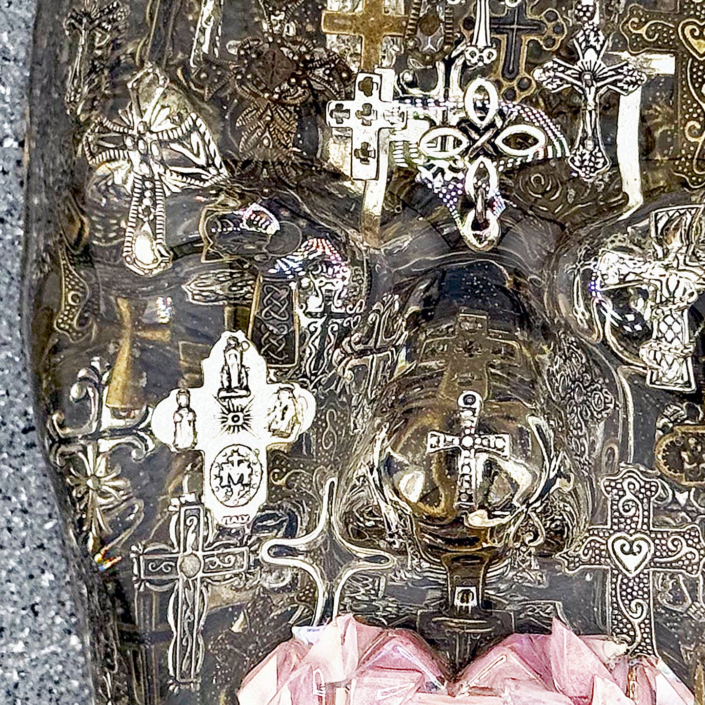 The Believer | Contemporary Epoxy Resin Sculpture - Couture Underground, LLC