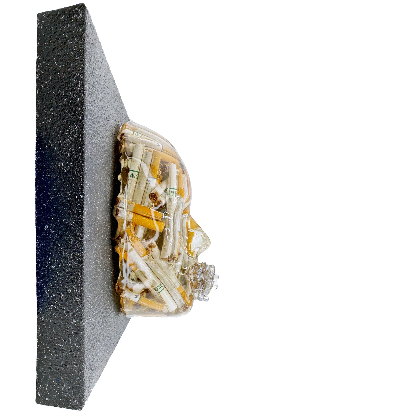 The Chainsmoker | Contemporary Epoxy Resin Sculpture - Couture Underground, LLC