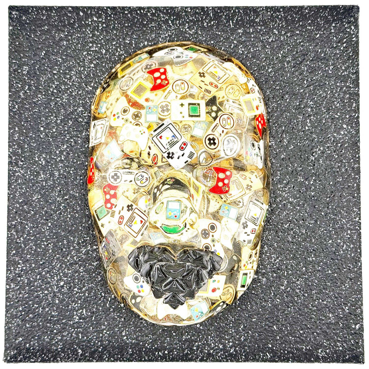 The Consoler | Contemporary Epoxy Resin Sculpture - Couture Underground, LLC