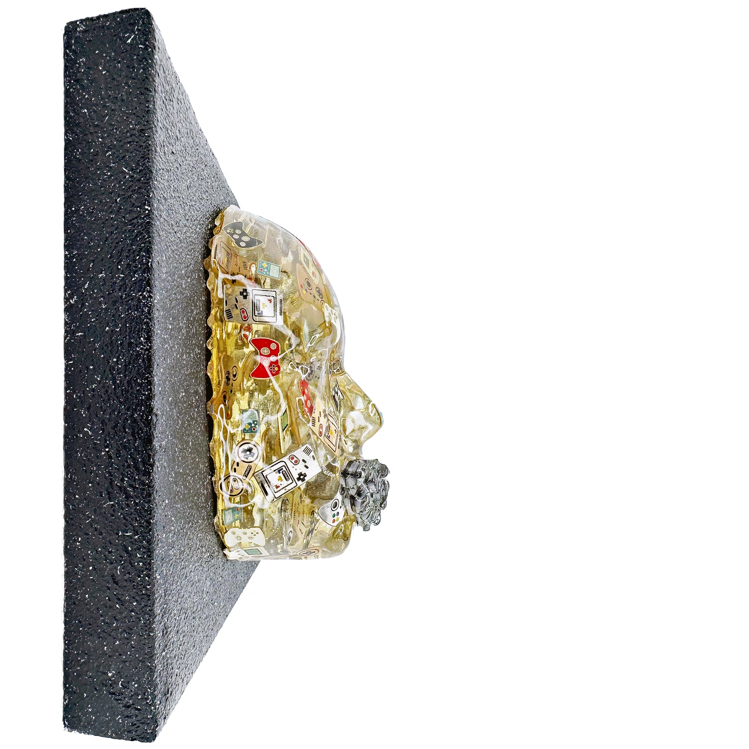 The Consoler | Contemporary Epoxy Resin Sculpture - Couture Underground, LLC