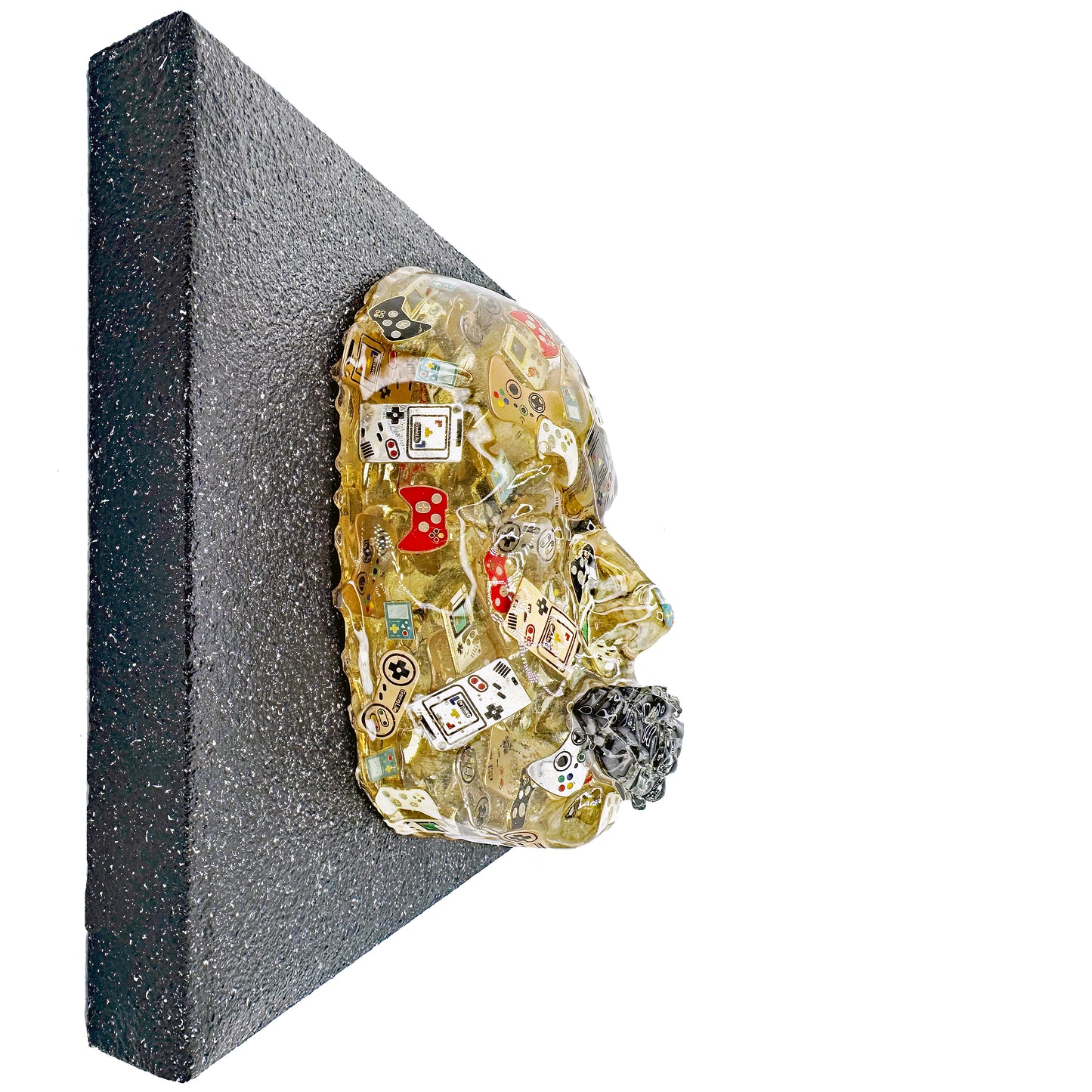 The Consoler | Contemporary Epoxy Resin Sculpture - Couture Underground, LLC