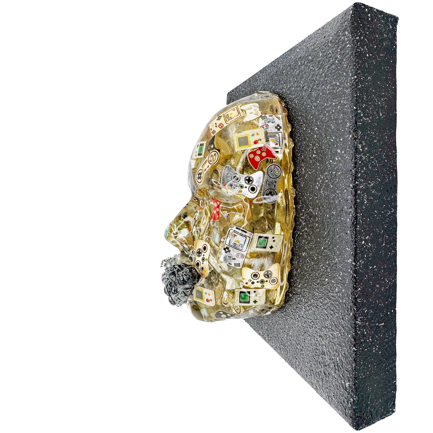 The Consoler | Contemporary Epoxy Resin Sculpture - Couture Underground, LLC