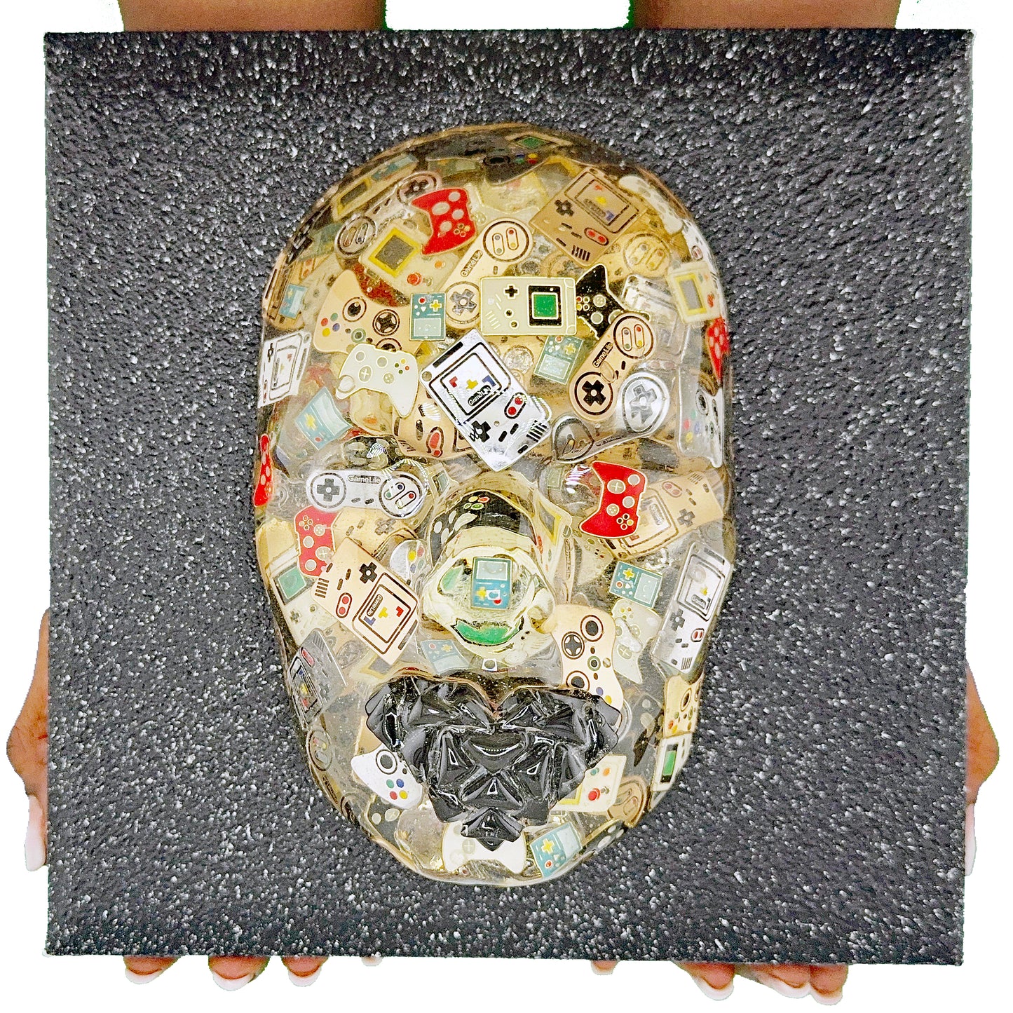 The Consoler | Contemporary Epoxy Resin Sculpture - Couture Underground, LLC