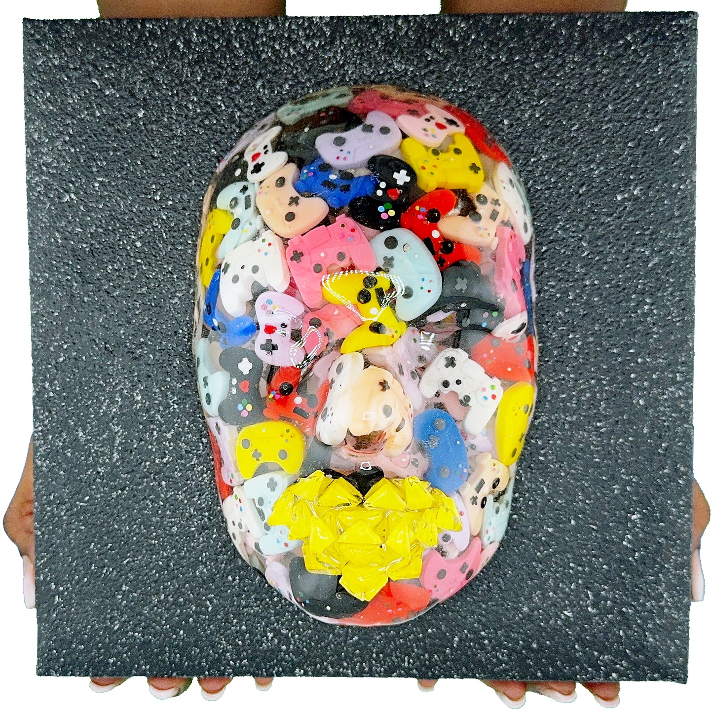The Controller | Contemporary Epoxy Resin Sculpture - Couture Underground, LLC