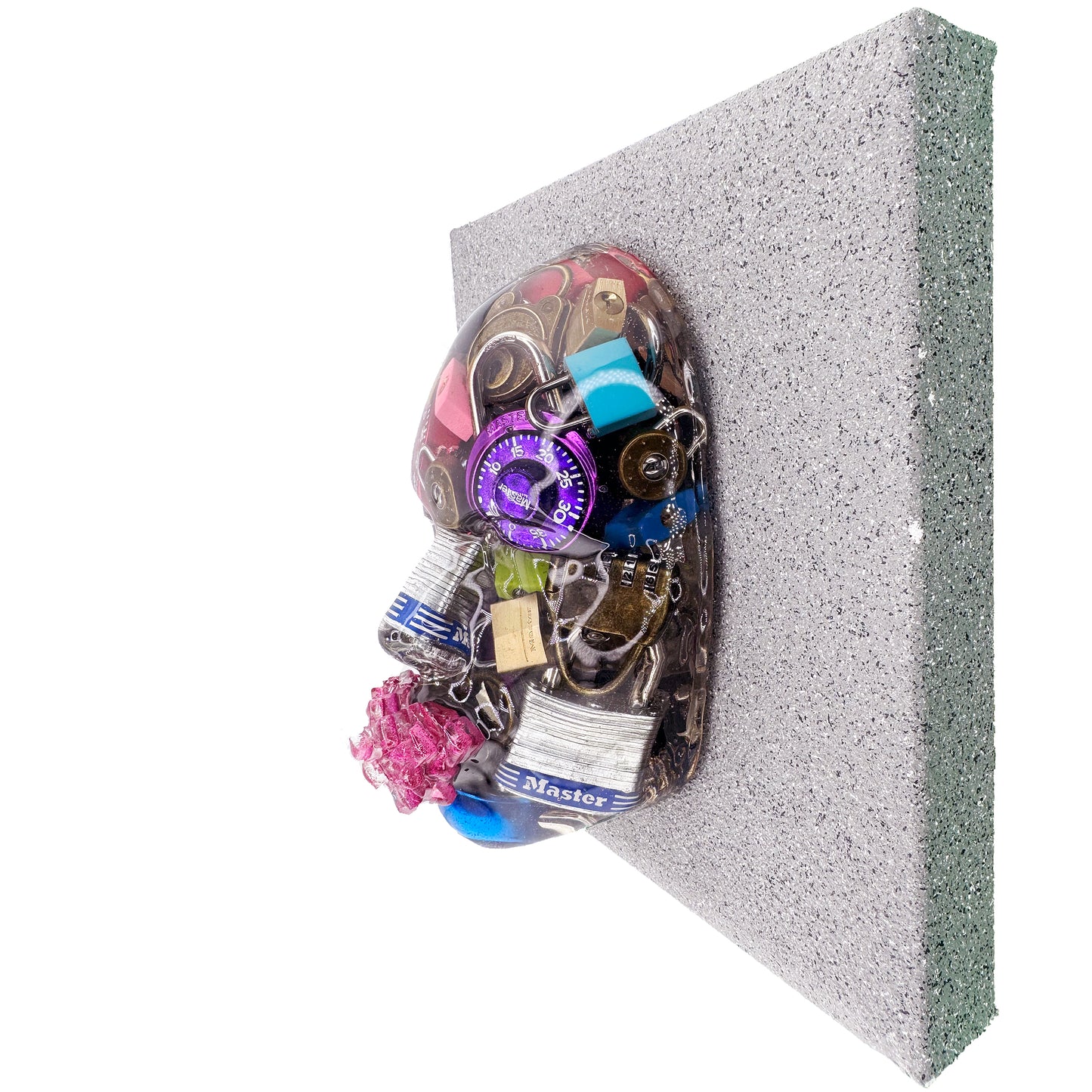 The Cryptologist | Contemporary Epoxy Resin Sculpture