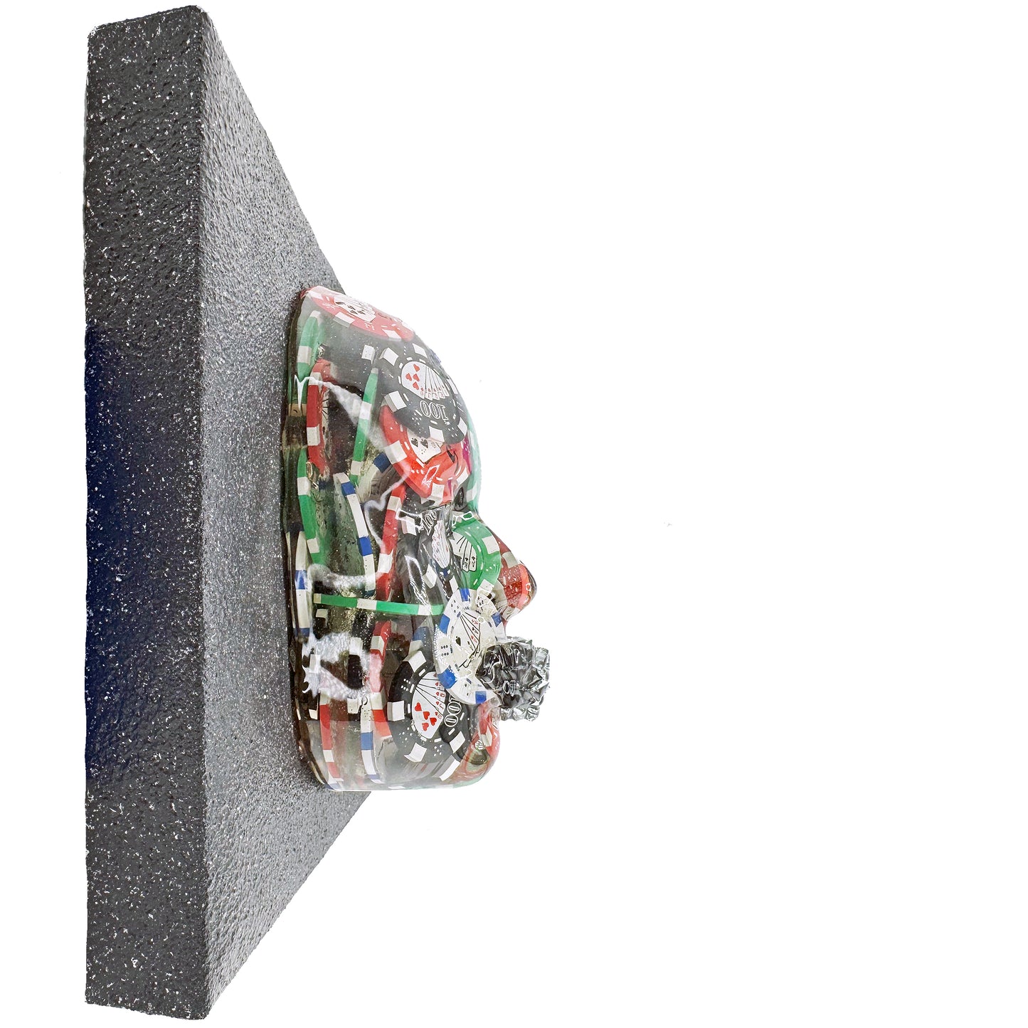 The Dealer | Contemporary Epoxy Resin Sculpture - Couture Underground, LLC