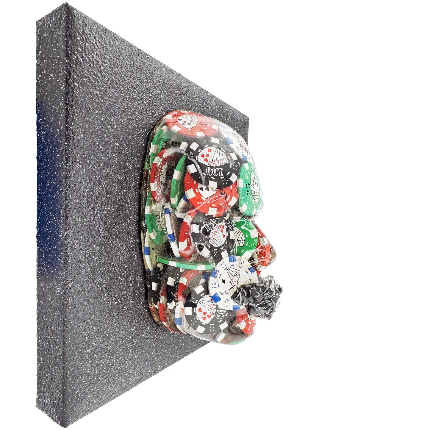 The Dealer | Contemporary Epoxy Resin Sculpture - Couture Underground, LLC